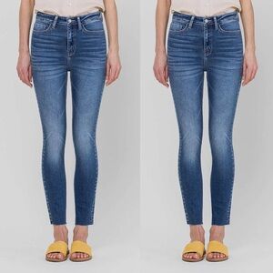 Flying Monkey Women's Blue Skinny Jeans, Size 9